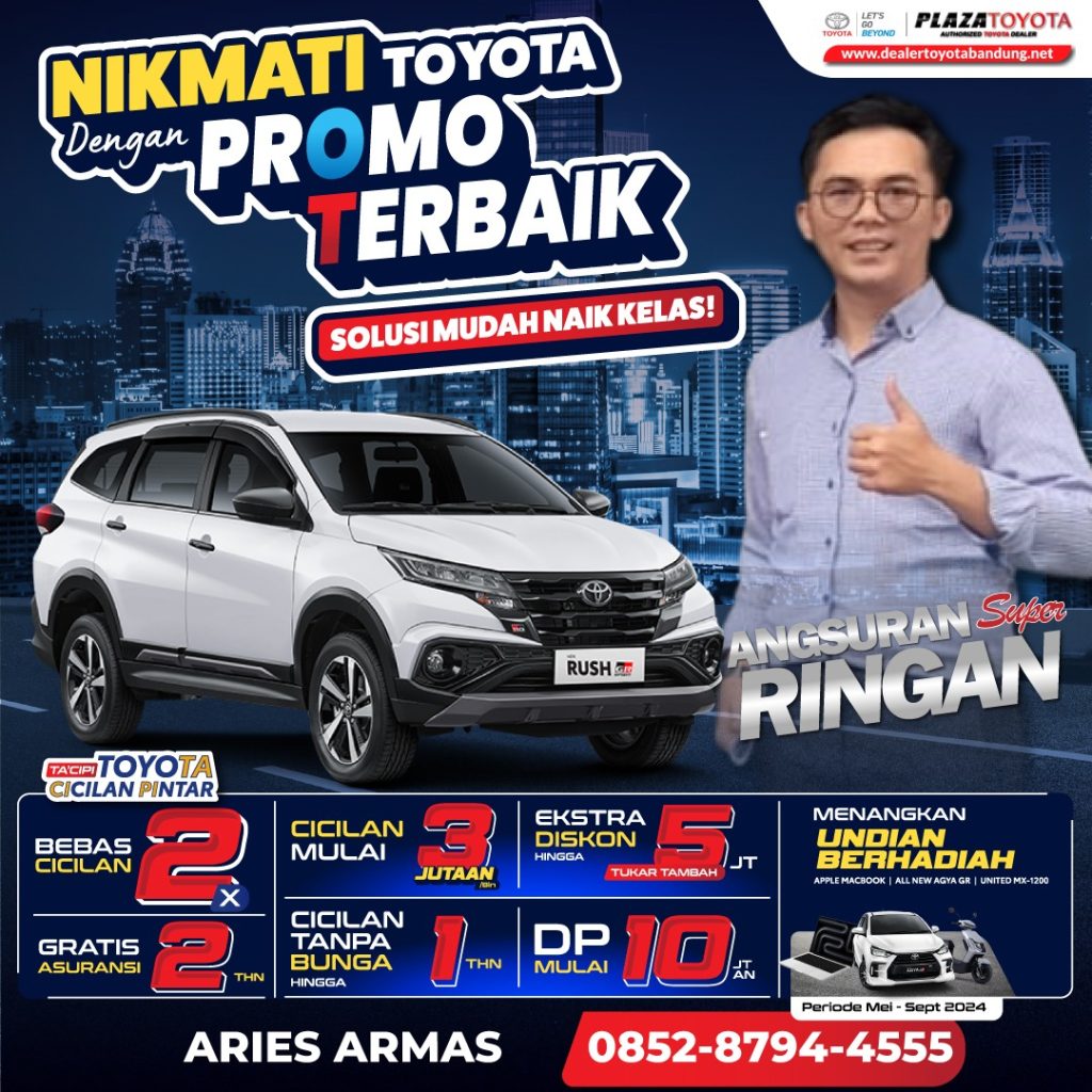 Promo Toyota Bandung Resmi