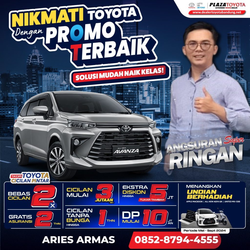 Pusat Toyota Kota Bandung Resmi
