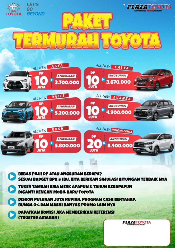 Promo Mobil Toyota Kota Bandung Terbaik